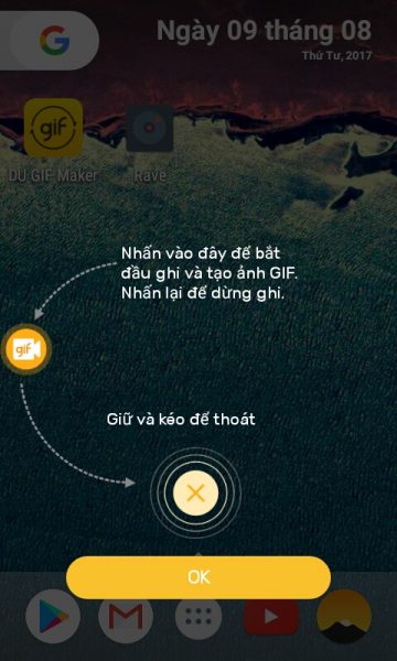 Cách tạo ảnh động GIF cho Android với DU GIF Maker