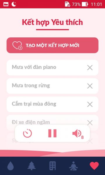 Thư giãn, chữa bệnh mất ngủ, tăng cường trí não bằng âm thanh trên điện thoại