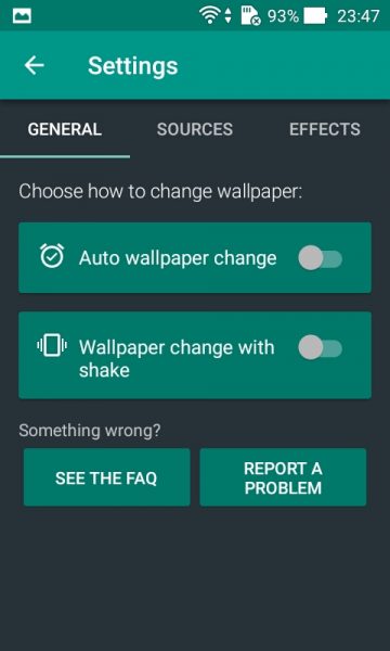 Lắc thiết bị thay ngay hình nền tuyệt đẹp trên Android