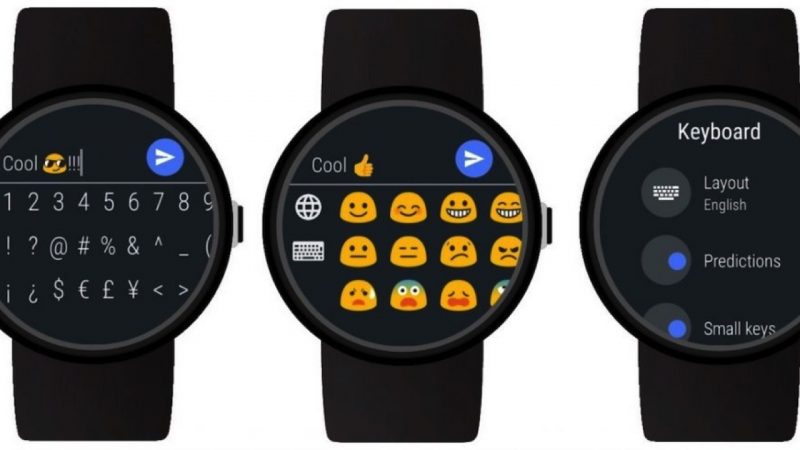 Đã có “bàn phím” cho đồng hồ thông minh chạy Android Wear 2.0