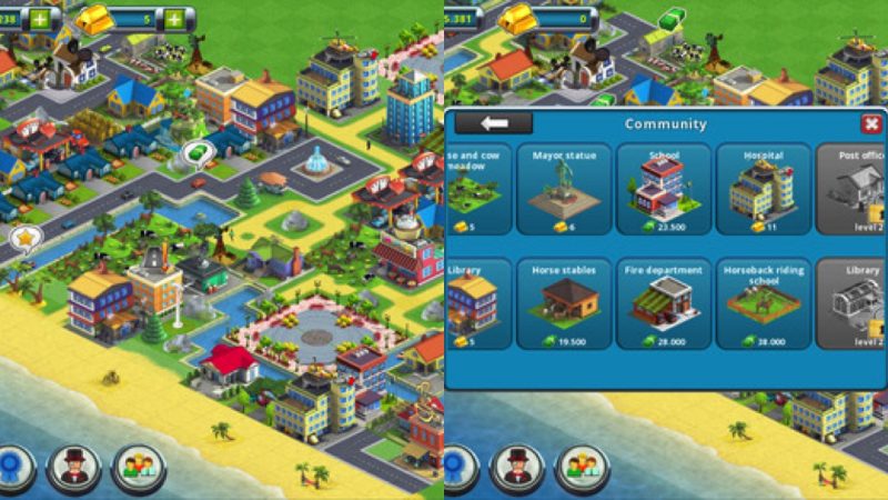 Game mobile hay: City Island 2