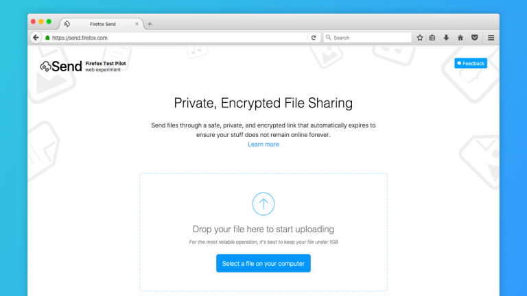 Chia sẻ file tự hủy với Firefox Send và các dịch vụ khác