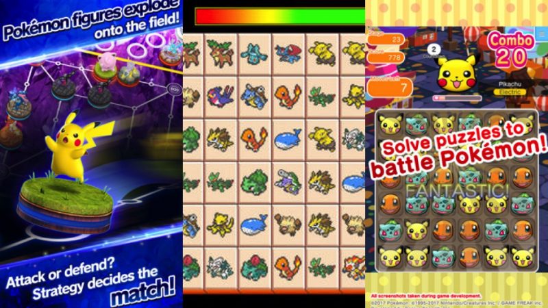 Top 10 game Pokemon trên iOS miễn phí và hay nhất