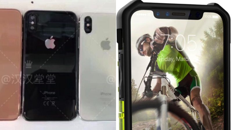 Lộ ảnh mặt trước iPhone 8 rõ ràng từ evleaks