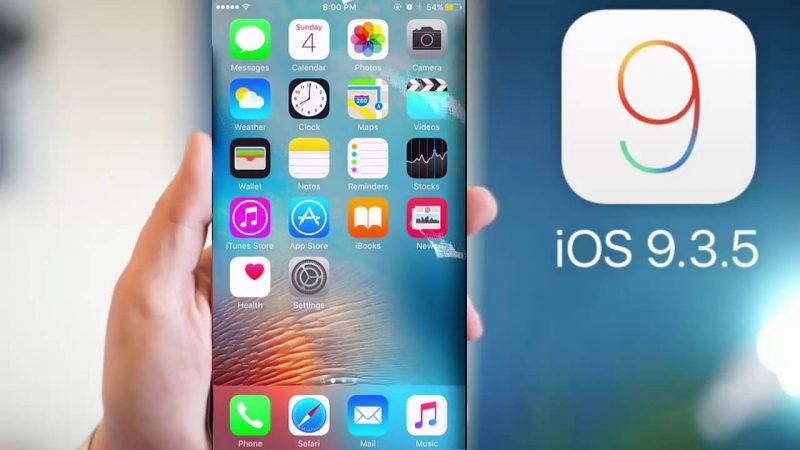 Cập nhật khóa sign iOS 9.3.5: Đã mở lại cho iPhone 4S và các thiết bị