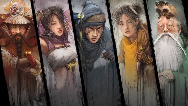 Shadow Tactics: Blades of the Shogun characters
