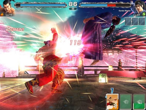 Tekken smartphone screenshot