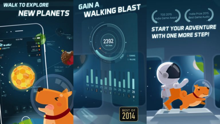 Game mobile hay: Walkr
