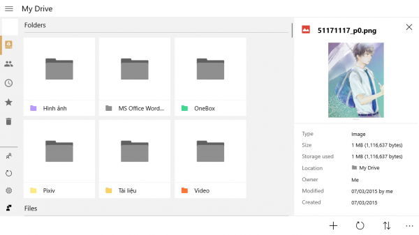 Cách quản lí dữ liệu Google Drive cực hay cho Windows 10
