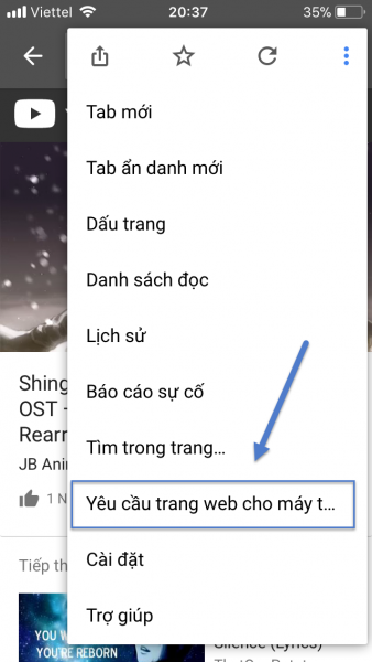 Cách phát video YouTube khi tắt màn hình trên iOS 11