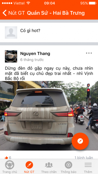 Mạng xã hội cập nhật giao thông các tỉnh thành Việt Nam