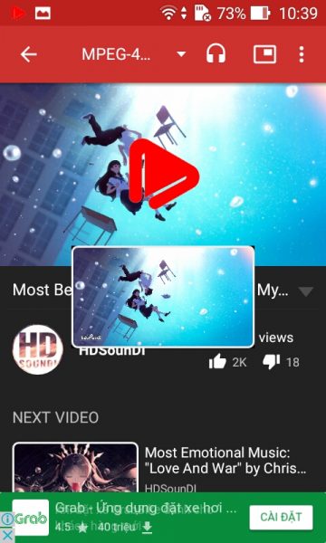 Các ứng dụng xem video YouTube trên Android dưới dạng cửa sổ nổi (P.1)