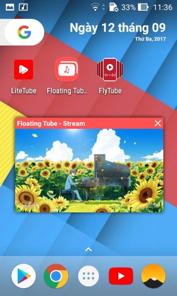 Các ứng dụng xem video YouTube trên Android dưới dạng cửa sổ nổi (P.1)