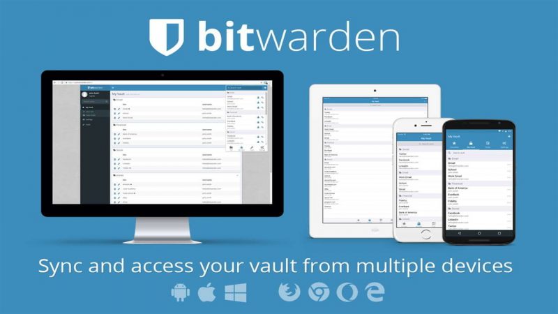 Bitwarden: Quản lí mật khẩu và đồng bộ nhiều nền tảng