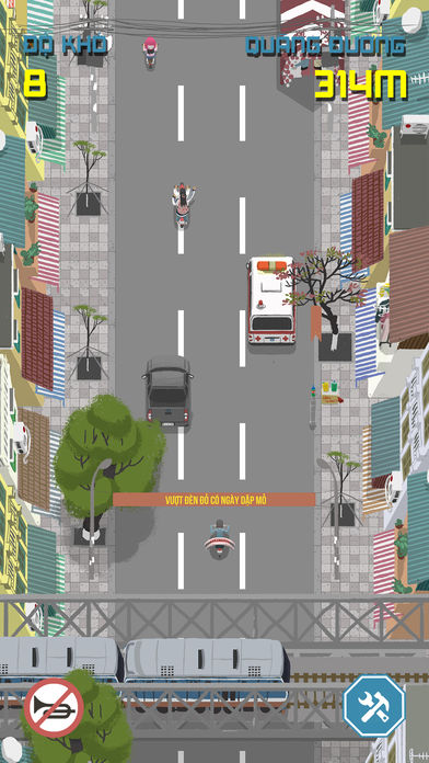 Hài hước tựa game Còi to cho vượt do người Việt phát triển