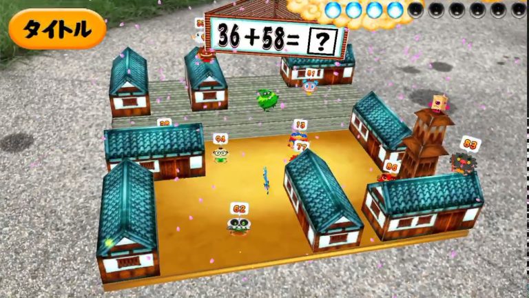 Game AR hay cho iPhone: Math Ninja AR