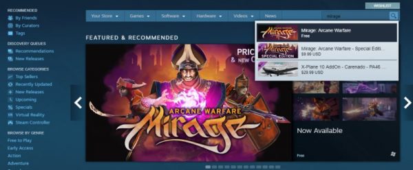 Mirage: Arcane Warfare free