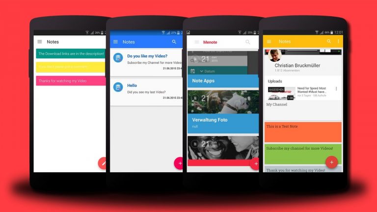 Các ứng dụng ghi chú hay cho Android (P.1)
