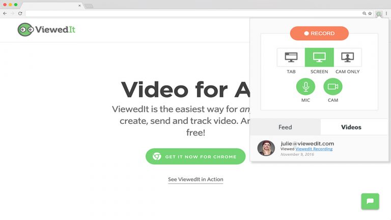 Tiện ích Chrome quay video màn hình, webcam với thời lượng 1 tiếng