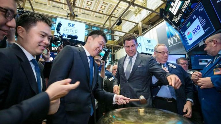 Sea vừa IPO thành công trên sàn New York