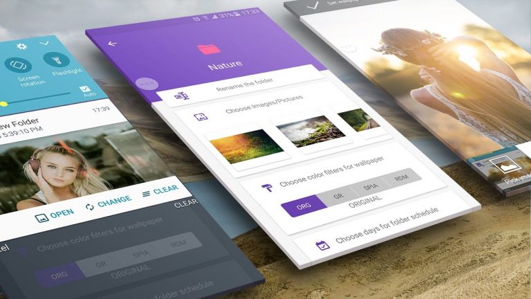 Ứng dụng đổi hình nền tự động Auto Wallpaper Changer đang miễn phí