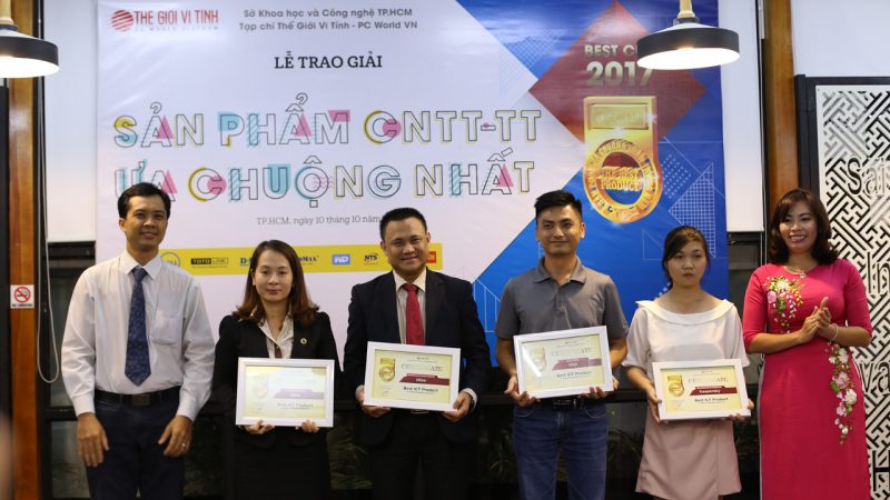 Tạp chí Thế giới Vi tính trao giải Best Cup 2017 do bạn đọc bình chọn