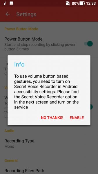Ứng dụng ghi âm bí mật trên Android, tự sao lưu lên Google Drive