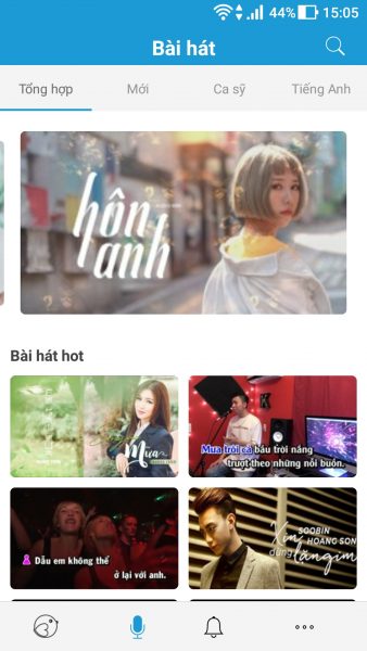 Lizks: Thỏa thích hát karaoke trên Android và iOS với hơn 20 ngàn bài hát