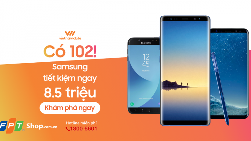 FPT Shop trợ giá điện thoại đến 8,5 triệu đồng, kèm gói cước hấp dẫn