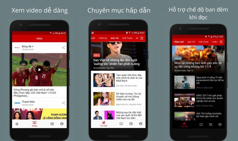 A Đọc Báo: Ứng dụng đọc báo mới trên Android dành cho người Việt, không quảng cáo
