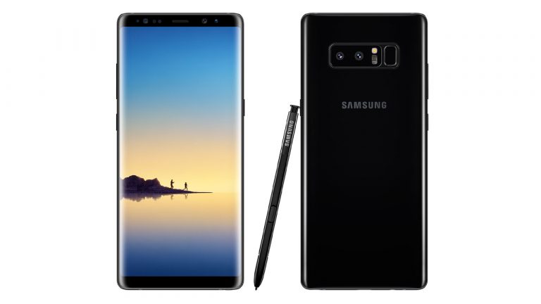 Note 8 hở sáng viền màn hình là đặc tính của màn hình cong?