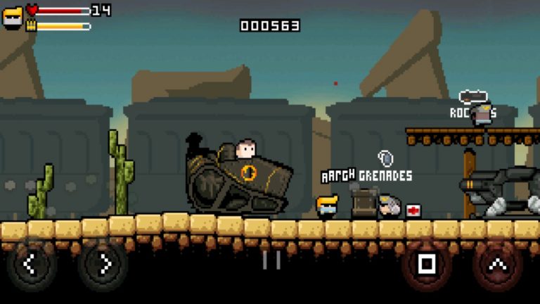 Đang miễn phí game hành động bắn súng Gunslugs đồ họa pixel
