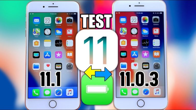 So sánh thời lượng pin iOS 11.1 và iOS 11.0.3