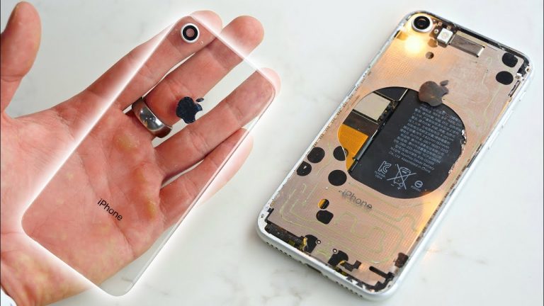 “Độc chiêu” mod lại mặt thủy tinh trong suốt trên iPhone 8 và 8 Plus