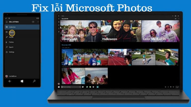 Khắc phục lỗi không khởi động của Microsoft Photos trên Windows 10 Fall Creators