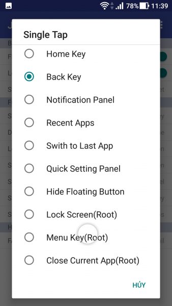 Khám phá 'nút ảo J Touch' trên Android