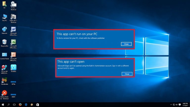 12 cách khắc phục lỗi “This app can’t run on your PC” trên PC