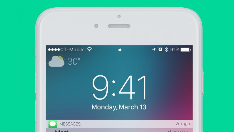 Cách đổi từ độ F sang độ C trên iOS 12