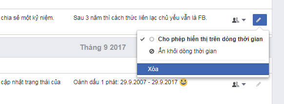 Facebook ẩn tính năng Xóa bài viết, vậy làm sao xóa?