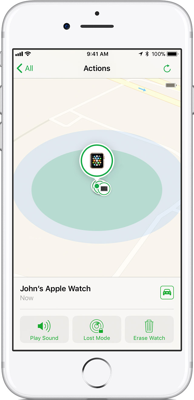 Cách tìm Apple Watch bị mất với Find My iPhone
