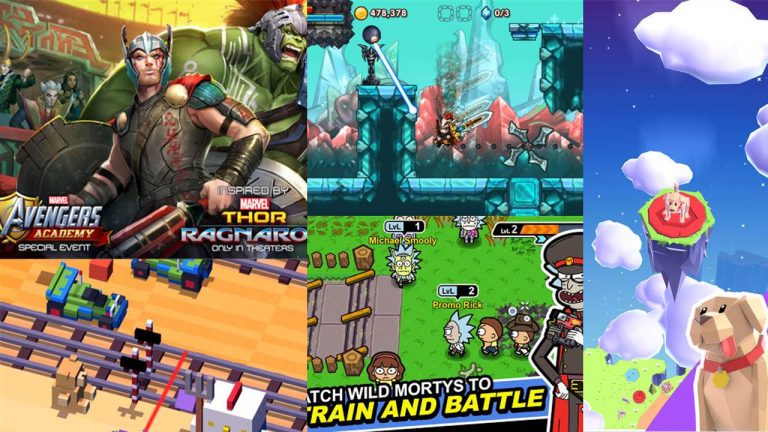 Game mobile box #5: The East New World, Land Sliders, Disney Crossy Road…