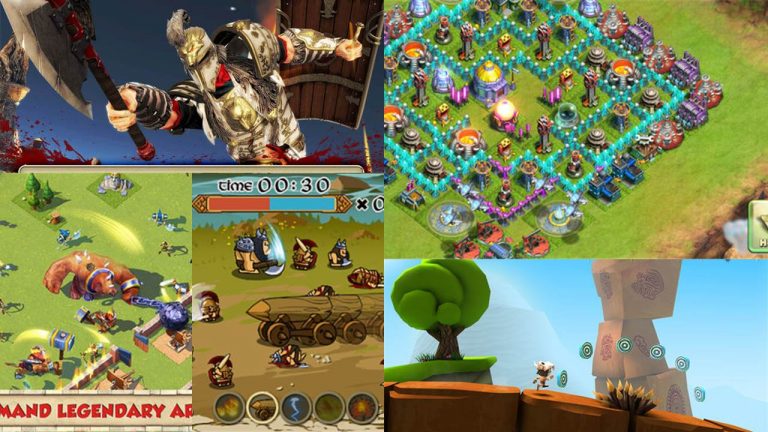Game mobile box #7: Manuganu, Battle Beach, Spartans vs Vikings…