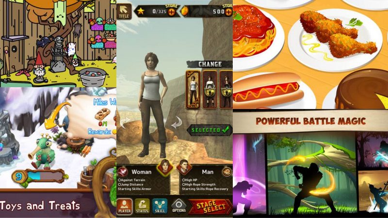 Game mobile box #3: KleptoCats, Cookbook Master, Vertical Cliff,…