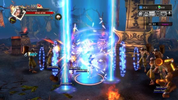 Knights of Valour PS4 screenshot