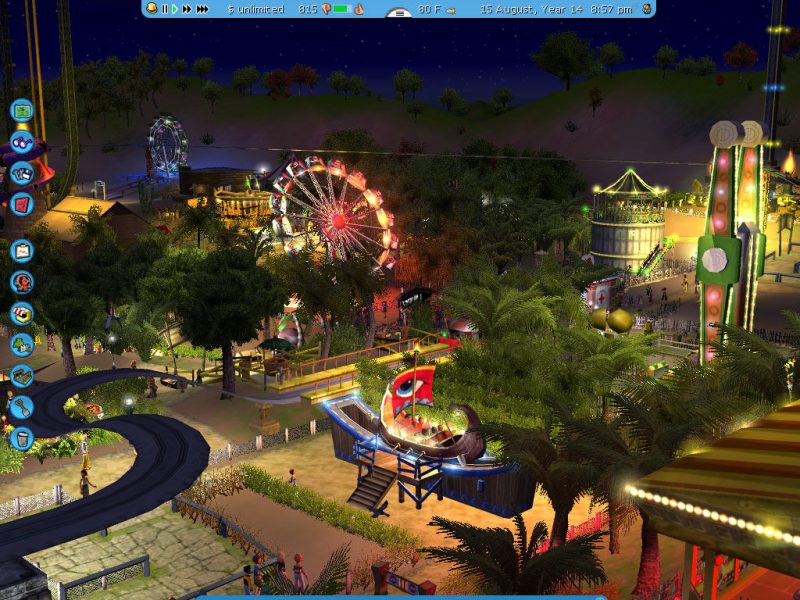 Game cũ mà hay: RollerCoaster Tycoon 3