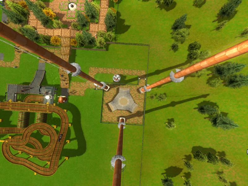 Game cũ mà hay: RollerCoaster Tycoon 3