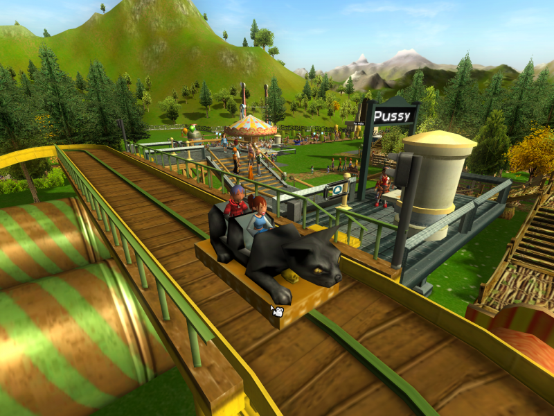 Game cũ mà hay: RollerCoaster Tycoon 3