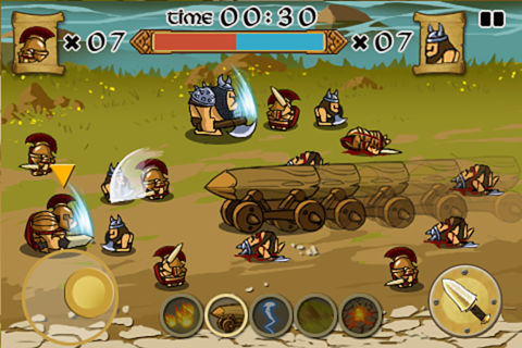 Game mobile box #7: Manuganu, Battle Beach, Spartans vs Vikings...