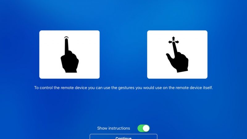Cách điều khiển máy tính bằng TeamViewer trên iOS