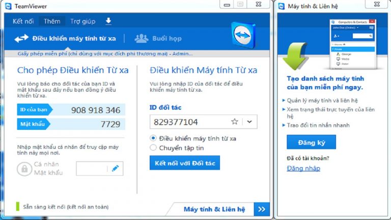 Cách chỉnh TeamViewer sang tiếng Việt để dễ sử dụng